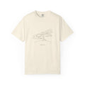 Dreamscape Graphic T-Shirt — 'BREATHE' Minimal Line Art